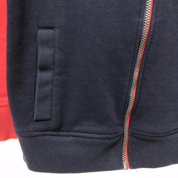 Host Pick! 💥💥💥 Tommy Hilfiger Boys M (12-14) Tricolor Blend Hoodie Jacket - Picture 5 of 8